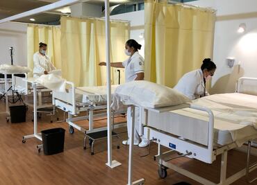 Atención temporal de Covid en el Autódromo Hermanos Rodríguez se amplía hasta agosto