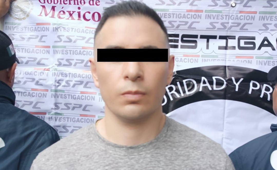 Detienen en CDMX a "Lobo Menor", líder del grupo delictivo “Los Lobos” con presencia en Ecuador (18/03/2026). Foto: Especial