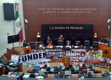 Discuten en el Senado ley sobre desaparición forzada
