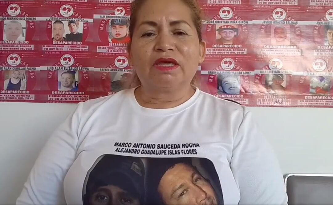“Lamentablemente nos están crucificando a las madres buscadoras por el amor que sentimos por nuestros desaparecidos", dijo la activista