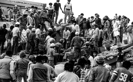 "Nos querían para sacar cuerpos", dice hombre que hizo de rescatista en 1985