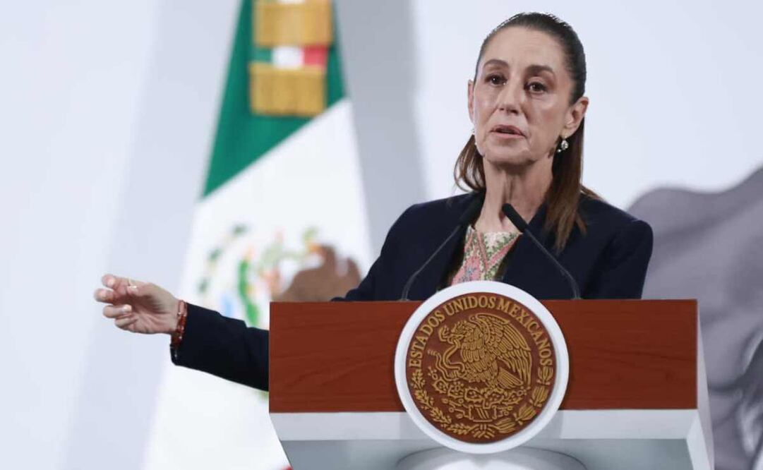 La presidenta Claudia Sheinbaum rechazó que su administración haya filtrado los documentos fiscales de Adán Augusto que revelan que tuvo ingresos por 79 millones de pesos. Foto: Fernanda Rojas / EL UNIVERSAL