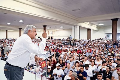 A mis rivales no les alcanza ya para ganar: López Obrador