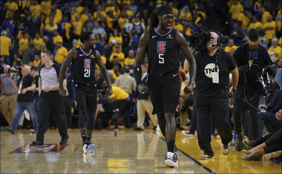 Festejo de los Clippers. Foto: Reuters