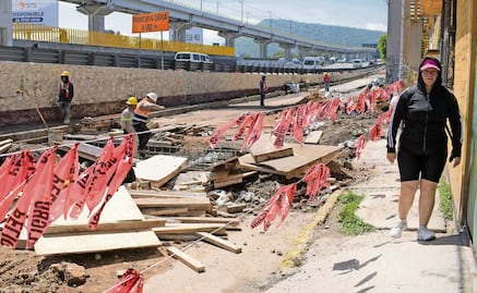 Siguen las obras y las lluvias anegan aún al oriente del Valle de México