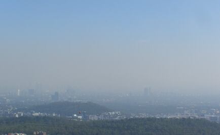 Se registra inversión térmica en el Valle de México