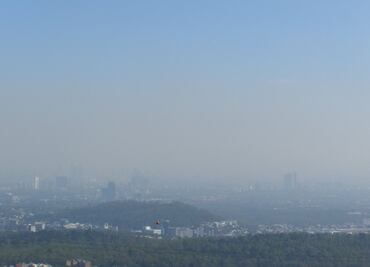 Se registra inversión térmica en el Valle de México