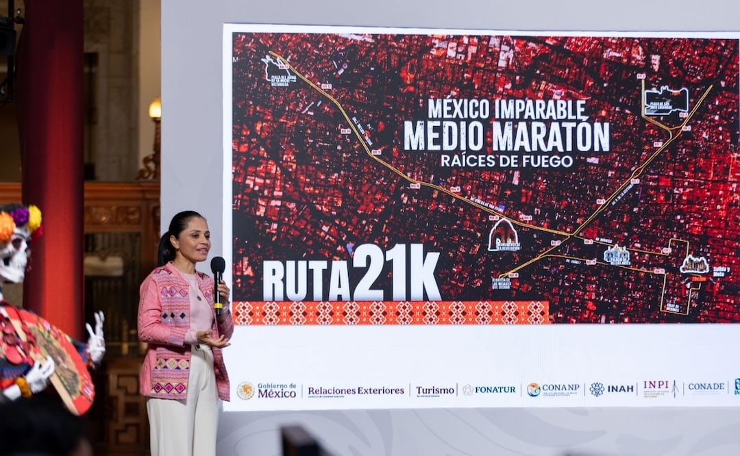 Mirna Beatriz De la Cruz Álvarez, atleta y líder del proyecto “México Imparable” (31/10/2025). Foto: Hugo Salvador / EL UNIVERSAL