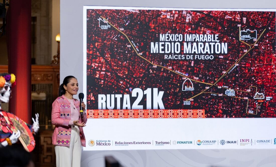 Mirna Beatriz De la Cruz Álvarez, atleta y líder del proyecto “México Imparable” (31/10/2025). Foto: Hugo Salvador / EL UNIVERSAL