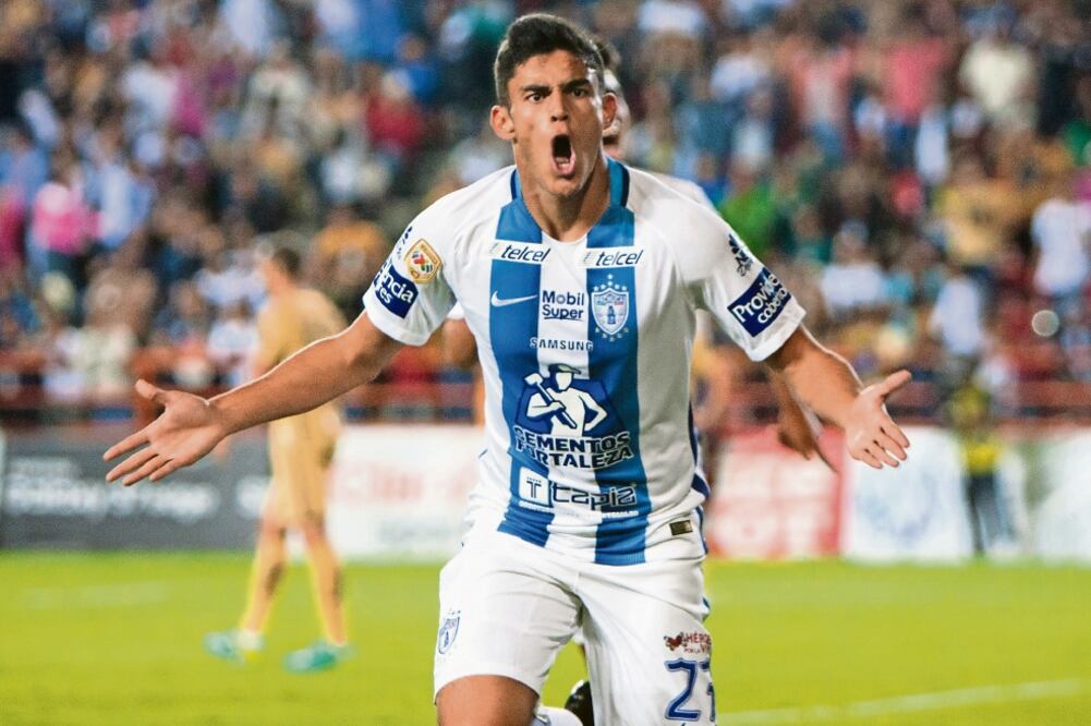 Juan José, vástago de Calero, rinde homenaje a su padre con goles (DAVID MARTÍNEZ PELCASTRE. EFE)