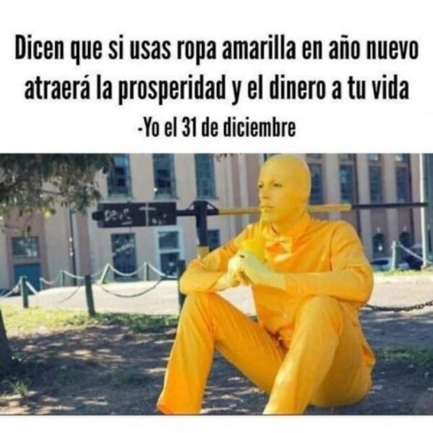 Calzones y memes para recibir el 2020