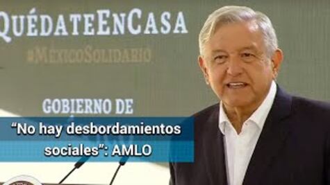 Hay gobernabilidad en el país, pese a crisis por coronavirus: AMLO
