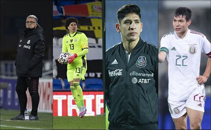 ¿Qué jugadores han estado en las dos derrotas de México con el 'Tata' Martino?