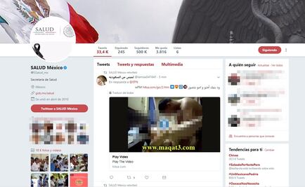 Hackean cuenta de Secretaría de Salud en Twitter