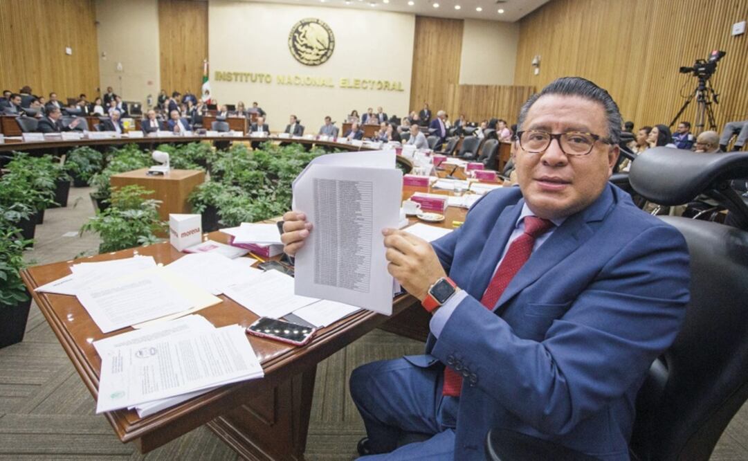 Foto: Horacio Duarte, representante de Morena ante el INE, presentó la semana pasada pruebas del uso correcto del Fideicomiso. (ARCHIVO EL UNIVERSAL)