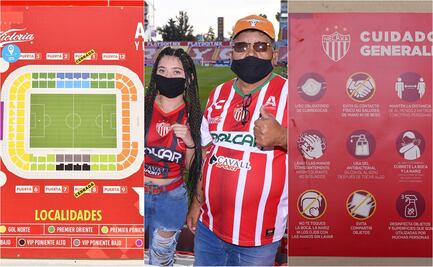 Necaxa podría recibir gente en la Jornada 2