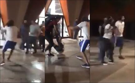 Brutal golpiza de jugadores de basquetbol a aficionados en Sonora