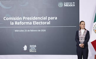Sheinbaum presenta proyecto de reforma electoral