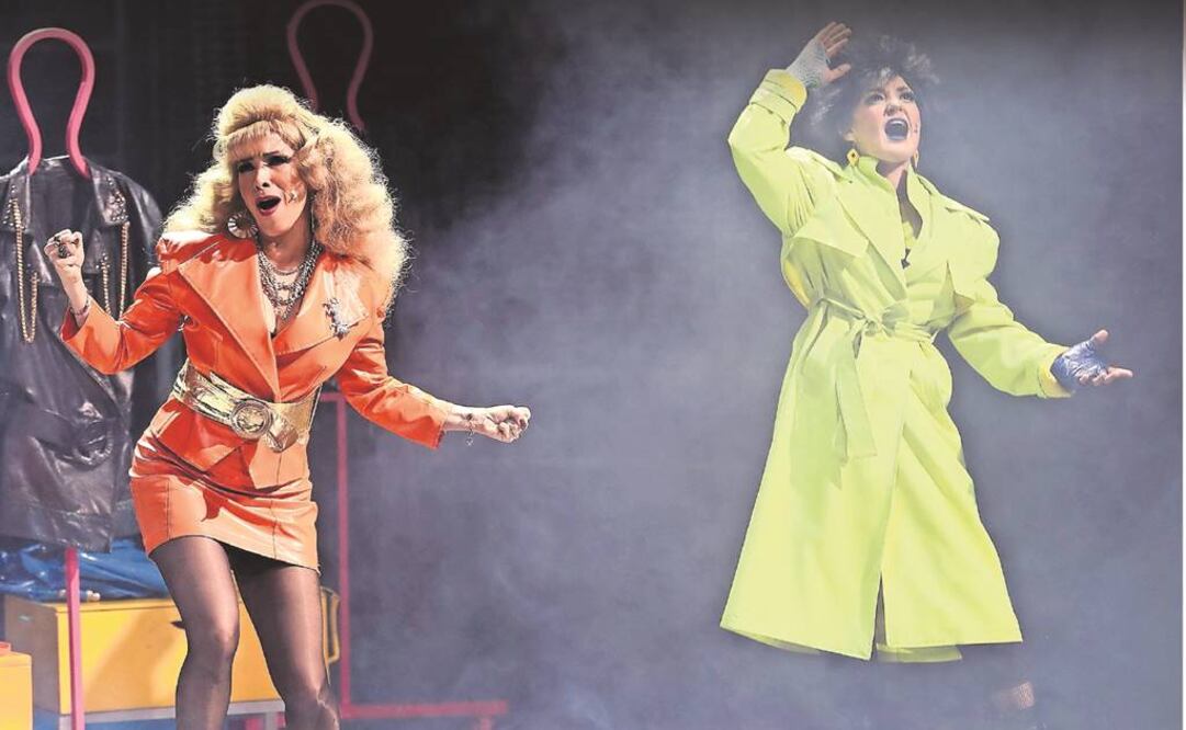 El espectáculo recrea canciones clásicas en México de los 80 (FOTOS: JUAN CARLOS REYES. EL UNIVERSAL)