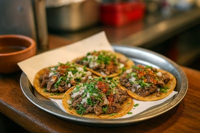 Receta sencilla de tacos de suadero