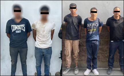 Detienen a cinco sospechosos tras enfrentamiento que dejó un policía herido en Nuevo León