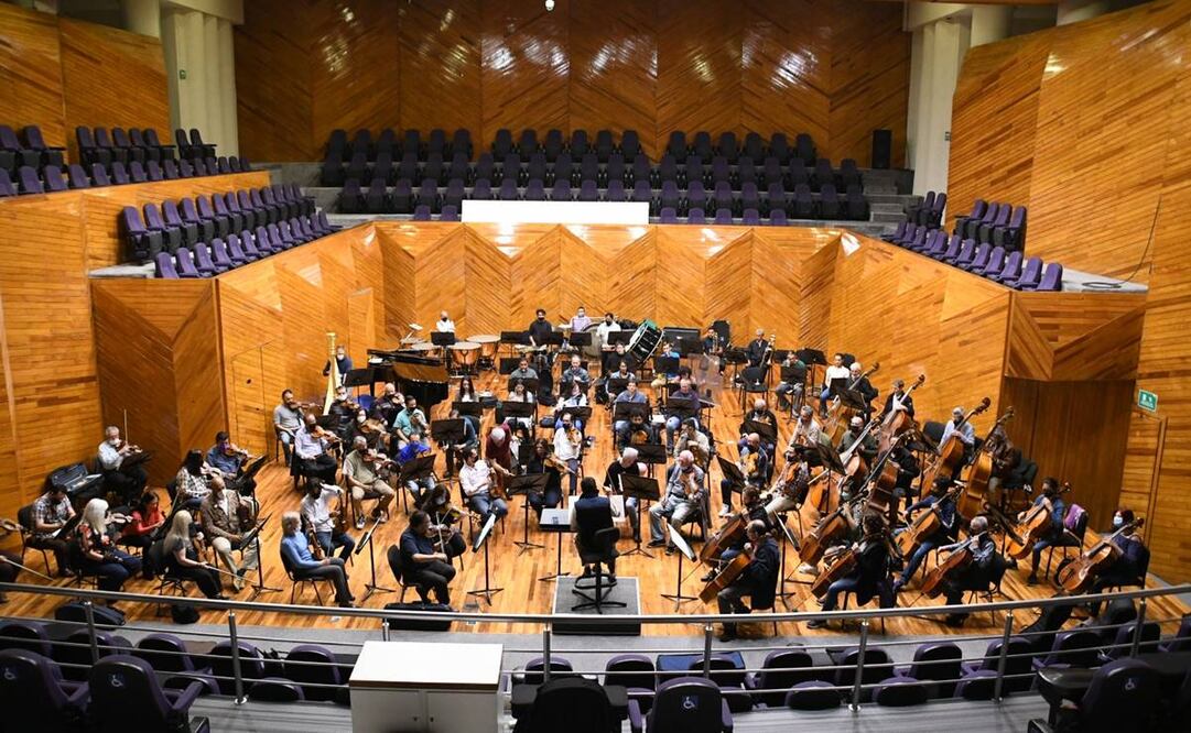 Orquesta Sinfónica del Estado de México. Foto: Tomada de Twitter @OSEMoficial