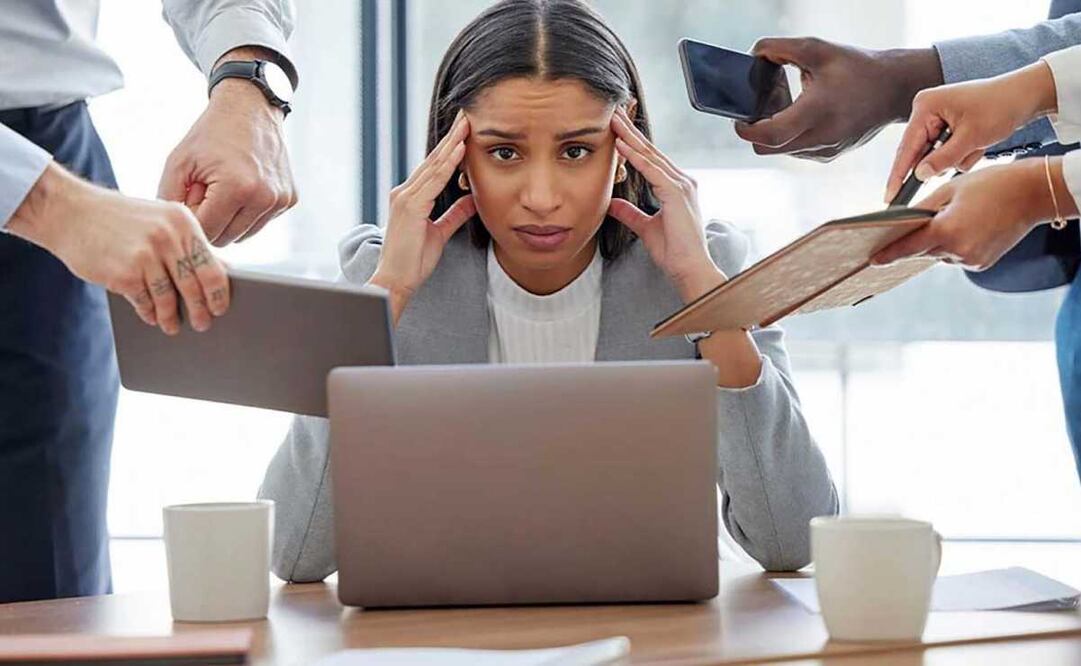 Estrés laboral podría general daños físicos y mentales. Foto: Especial