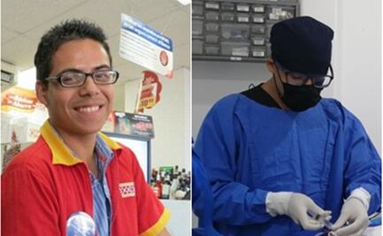 Médico pagó sus estudios trabajando en el Oxxo... explica el enigma de la segunda caja