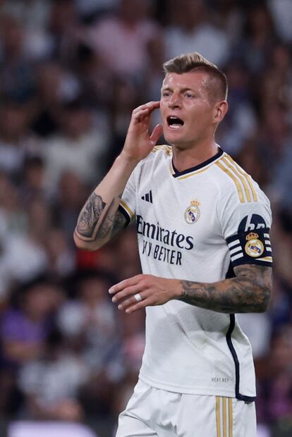 Despedida de Toni Kroos en el Estadio Santiago Bernabéu - Foto: EFE