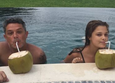 Alejandro Sanz dedica video a su hija Manuela por sus 18 años