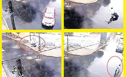 Cámaras captan detalle de abandono de enmaletado