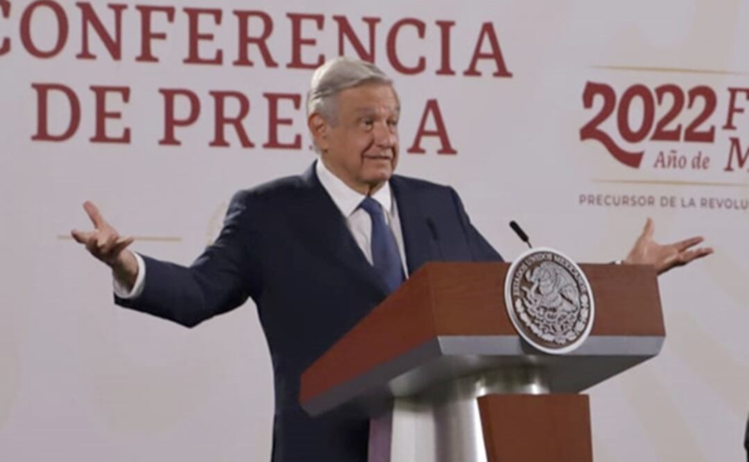 AMLO aseguró que "hubo propaganda de parte de estos grupos, de la quema de vehículos, de los Oxxos, y hubo propaganda también de la derecha, del conservadurismo". Foto: Fernanda Rojas/ El Universal