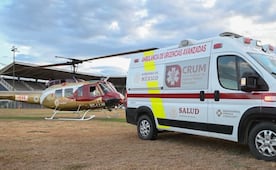 Trasladan vía aérea a recién nacida a Hospital Infantil de Ciudad Victoria; presentaba un problema pulmonar