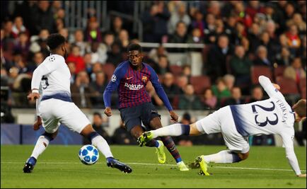 Barcelona con suplentes empata ante el Tottenham