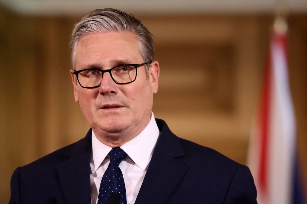 Primer ministro británico Keir Stamer. Foto:  Jack Taylor / AFP