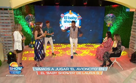 A Laura G le arman en "Todo un show" su baby shower
