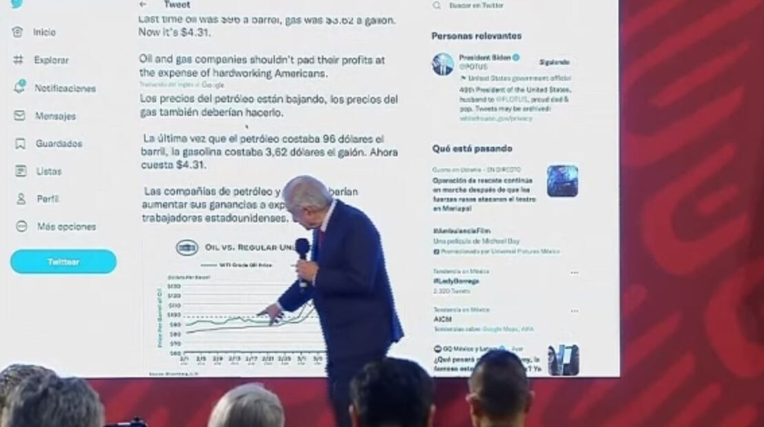 La mañanera de AMLO, 17 de marzo, minuto a minuto