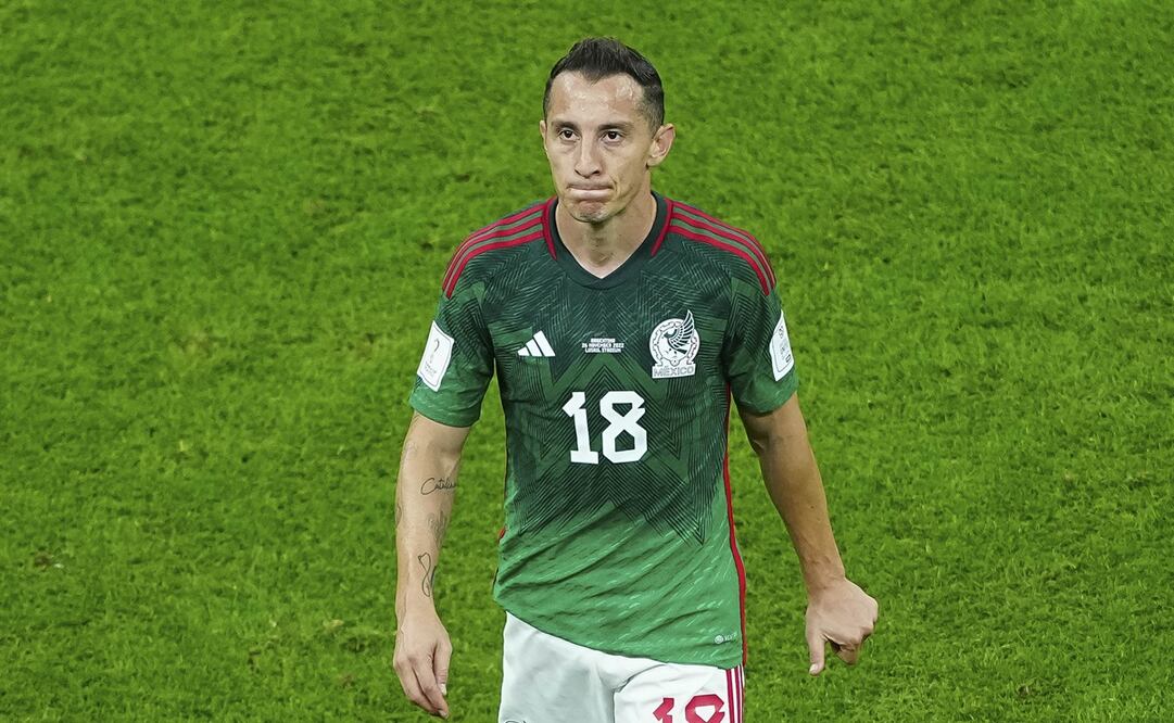 Andrés Guardado en el partido entre México vs Argentina en Qatar 2022 - FOTO: Imago7
