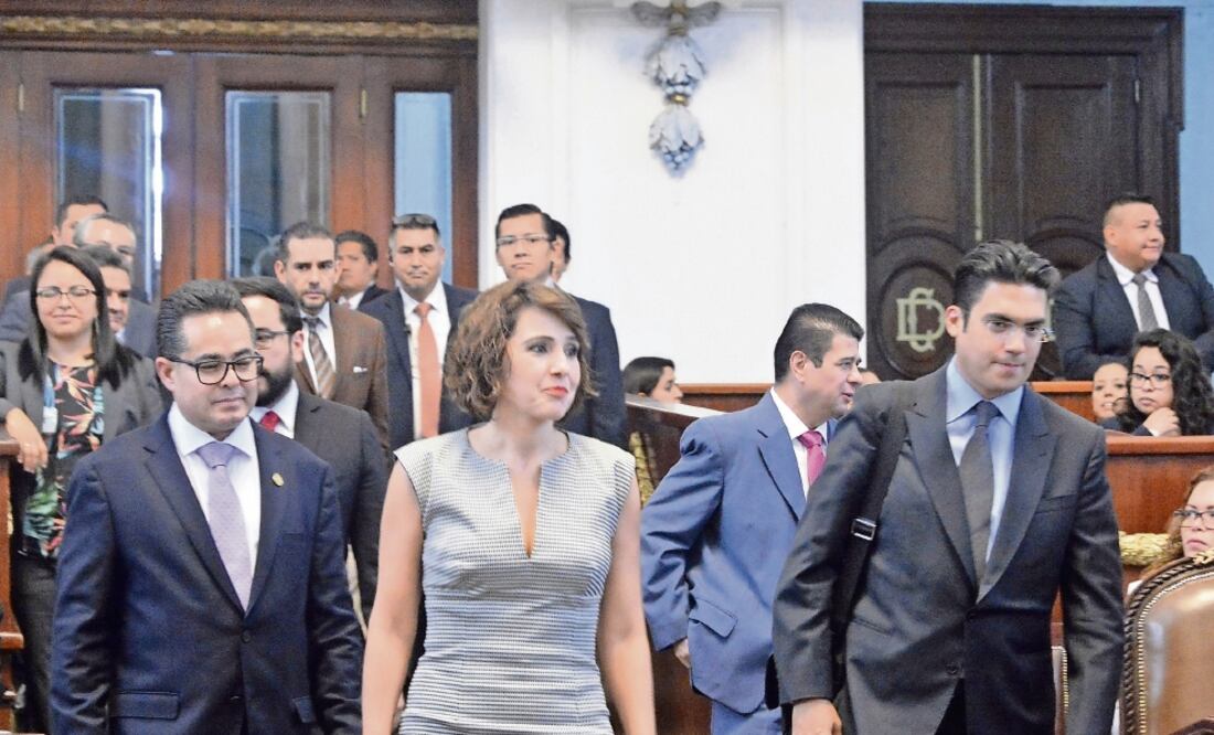 Al comparecer ante diputados de la Asamblea Legislativa, la secretaria Tanya Müller defendió su gestión al señalar que la política ambiental es responsabilidad de todos (ASAMBLEA LEGISLATIVA DE LA CDMX)