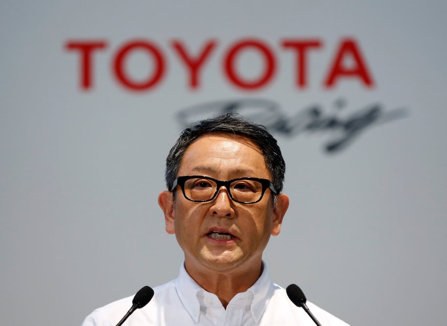 Akio Toyod, jefe de Toyota Motor Corp (Foto: Reuters/Archivo)