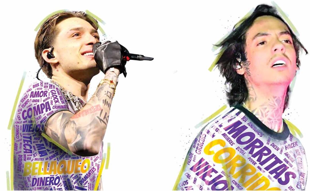 PP se declara intérprete del regional mexicano; Nata, del corrido tumbado 20 de enero. Foto arte: Daniel Razo / EL UNIVERSAL