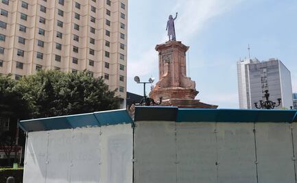 "Son trabajos de limpieza", dice Gobierno CDMX tras borrar nombre de "La Glorieta de las Mujeres que Luchan" 