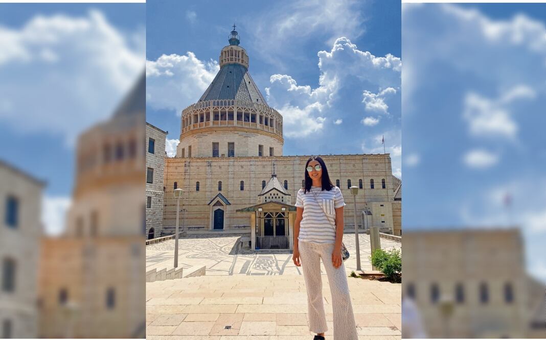 Paola Pérez Gallardo dice que “no soy judía, no soy israelí, mi familia es de Michoacán, pero viví en la Ciudad de México 11 años, estudié acá Relaciones Internacionales”. Foto: Especial