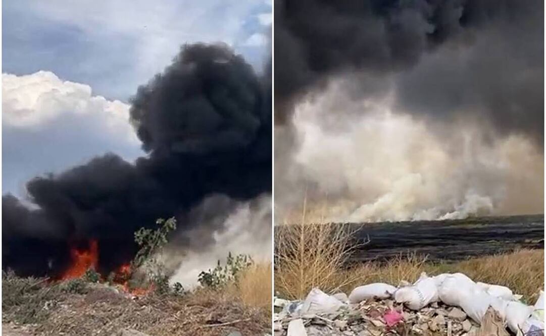 Incendio Edomex. Foto: Especial