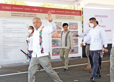 “Nos ayudó mantener la construcción”: AMLO