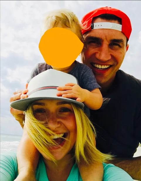 A través de su cuenta de Instagram, Klichkó compartió una fotografía de Hayden Panettiere junto a su hija Kaya.