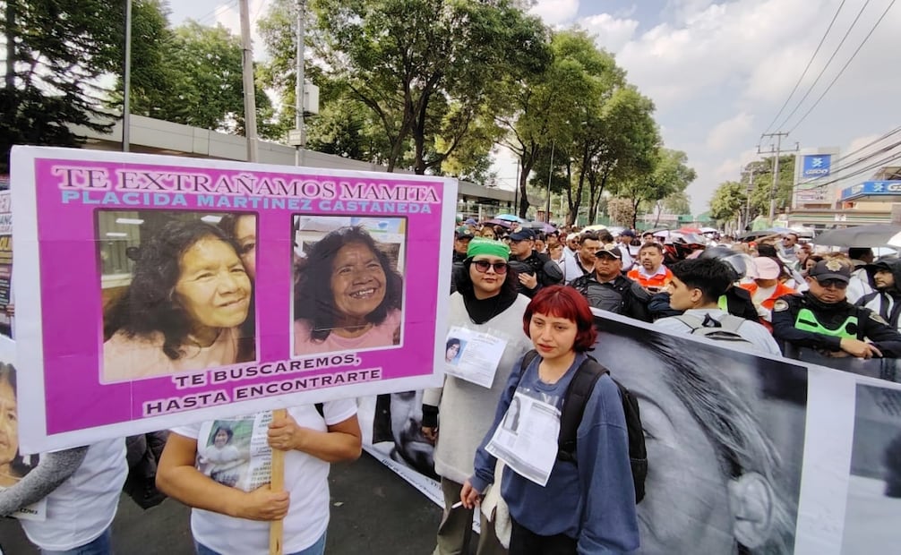 Madres buscadoras protestan previo al Mundial 2026. Foto: Fabian Evaristo