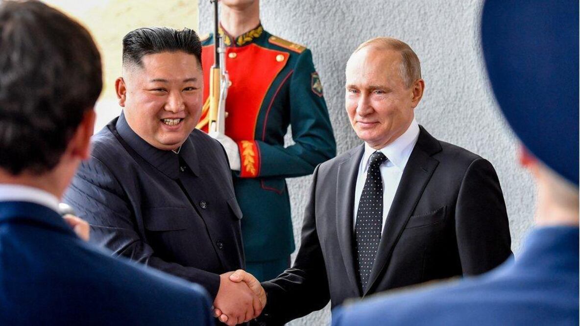 Qué ganan Corea del Norte y Rusia con una alianza armamentística. Foto: BBC