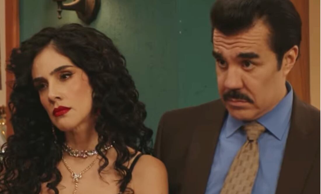 "Casados con hijos", Adrián Uribe y Sandra Echeverría, estrenada en el otoño de 2024. 
Foto: Instagram