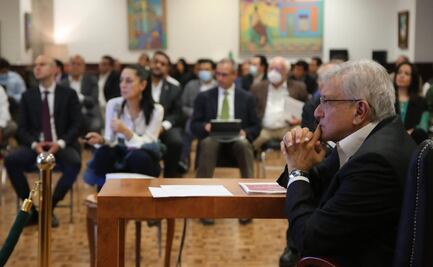 AMLO se reúne con su gabinete para evaluar acciones por Covid-19